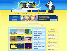 Tablet Screenshot of jeuxpanda.fr