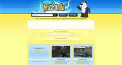 Desktop Screenshot of multijoueurs.jeuxpanda.fr